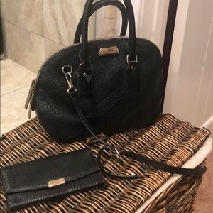 Handbag and wallet to match.